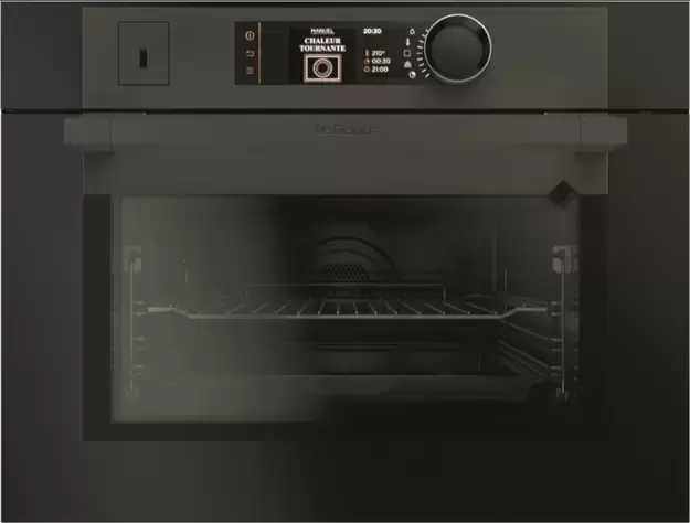 Комбинированный духовой шкаф с паром 45см De Dietrich DKR7580BB