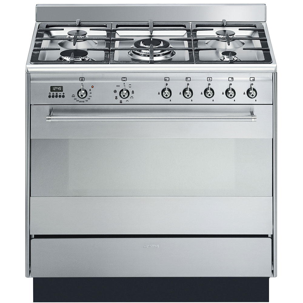 SMEG SUK91MFX9 Отдельностоящий варочный центр, 90х60 см