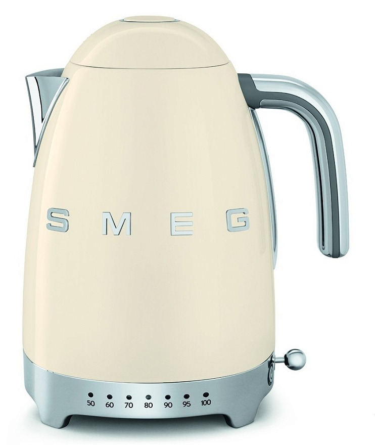 SMEG  KLF02CREU Чайник электрический с регулируемой температурой кремовый				