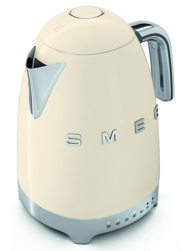 SMEG  KLF02CREU Чайник электрический с регулируемой температурой кремовый				